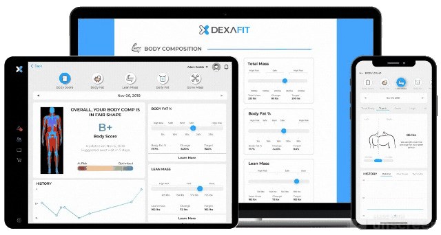 DexaFit Interactive Reports